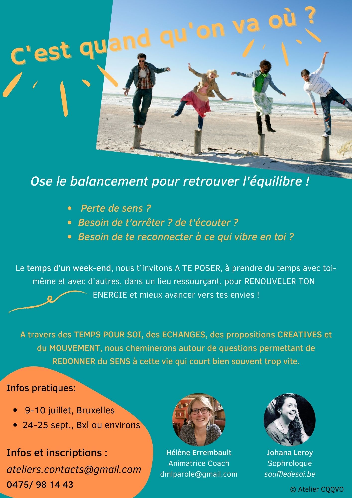 ATELIER bien-être de l'entrepreneur-e : 2 JOURS POUR SOI