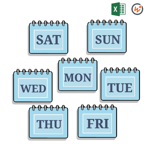 Weekplanner (voorbeeld)