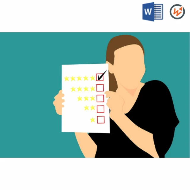 Formulaire d'entretien d'évaluation : Modèle Word